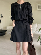 [ Pre-order ] Mine Cargo String Dress
