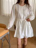 [ Pre-order ] Laurent Pintuck Dress