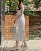 Pleats Sleeveless Dress