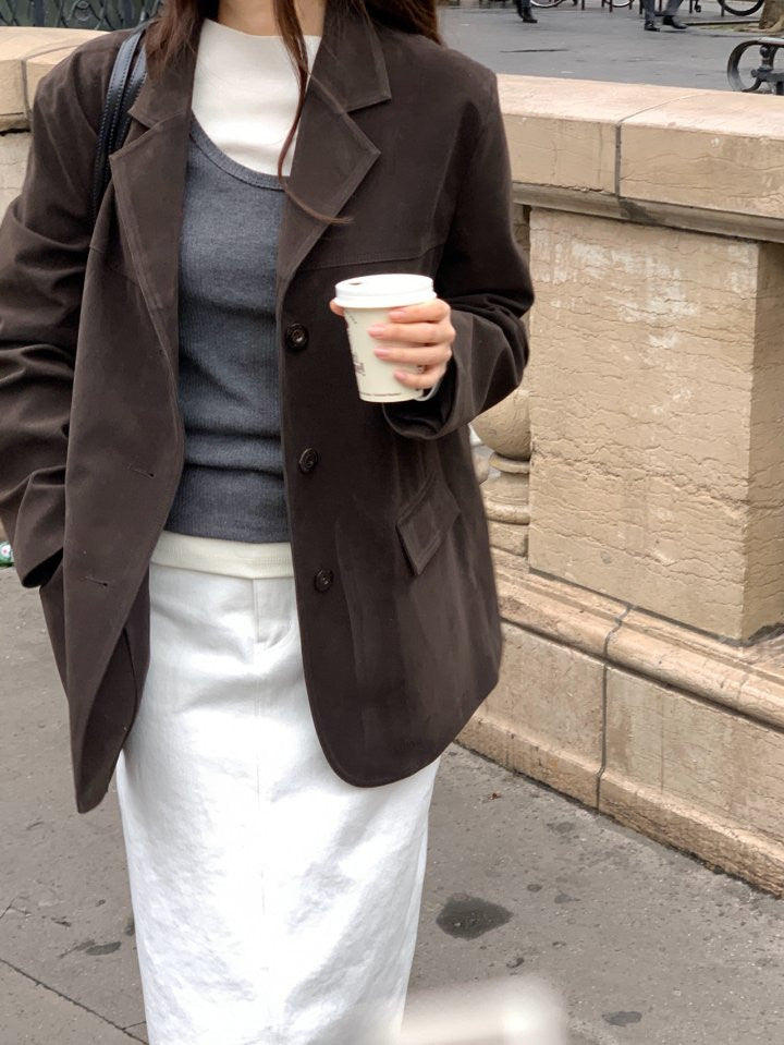 Premium Montaigne Suede Jacket