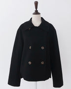 Double 90% Wool Short Coat