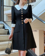 [ Pre-order ] Roar Tweed Dress