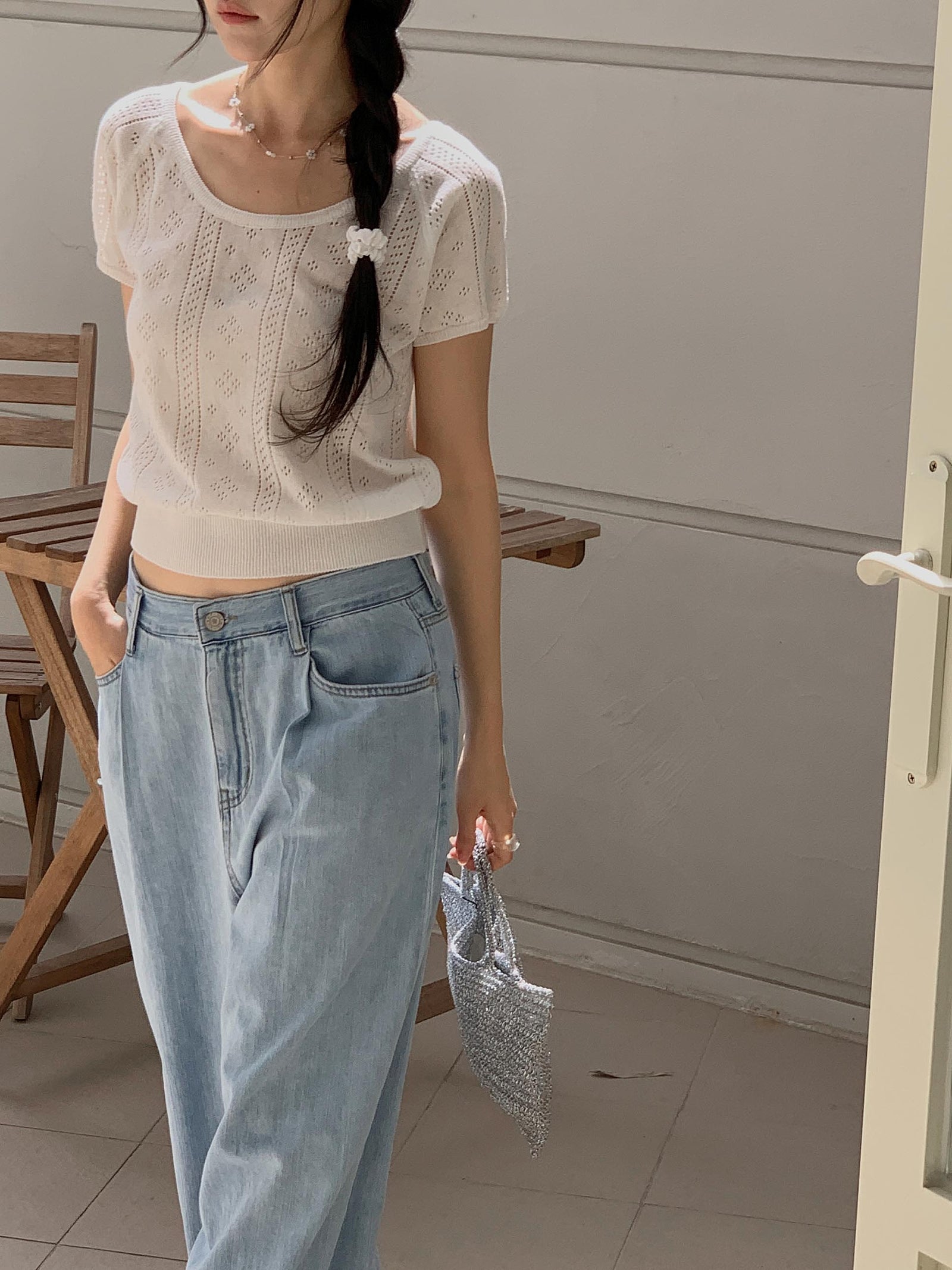 Soda Scoop-Neck Knit