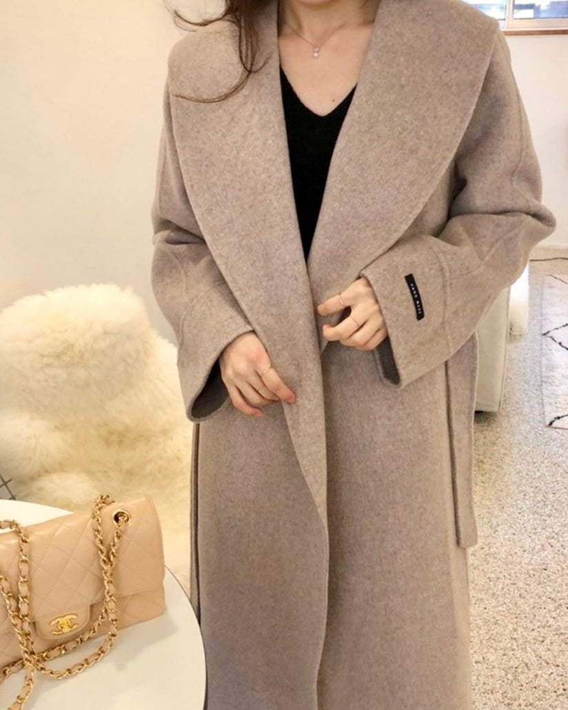 Briana Handmade 90% Wool Coat