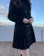 Pleats Jacket Dress