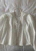 Margaux Lace Trim Blouse