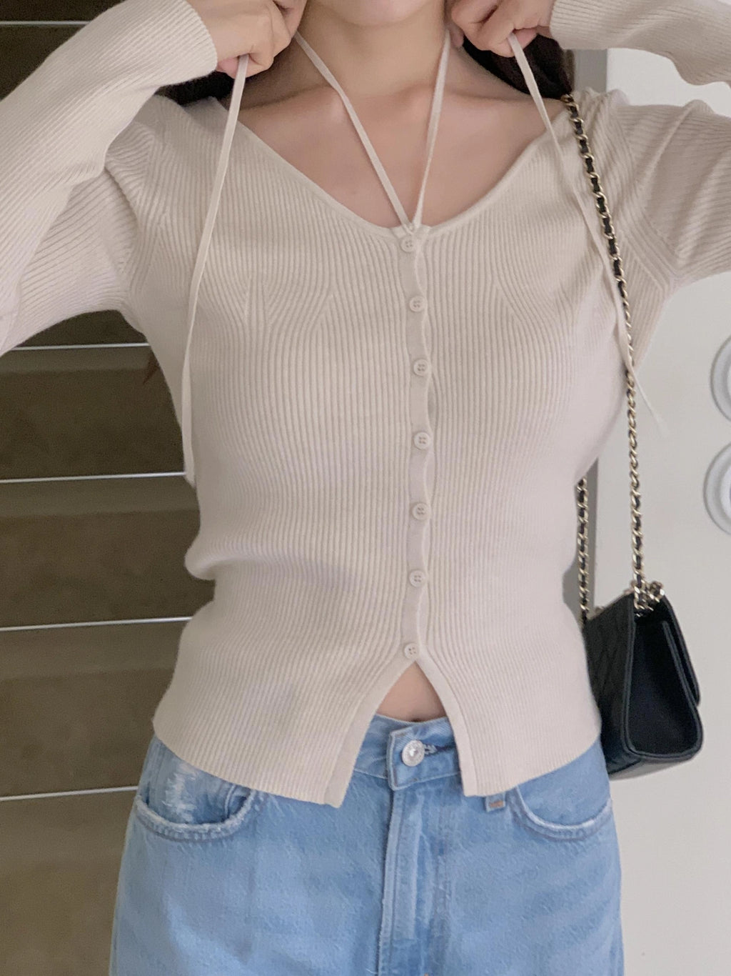 [ Pre-order ] Diana Ribbon Cardigan