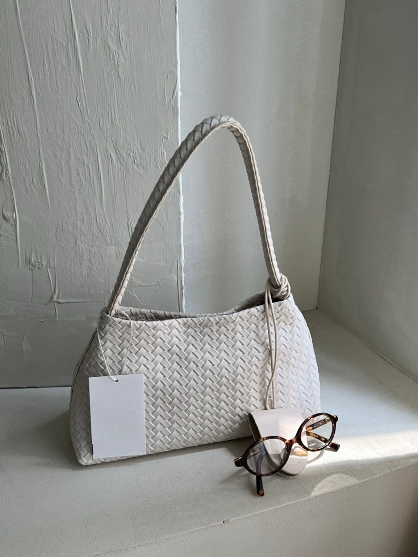 Nola Woven Curve Bag (+Pouch)