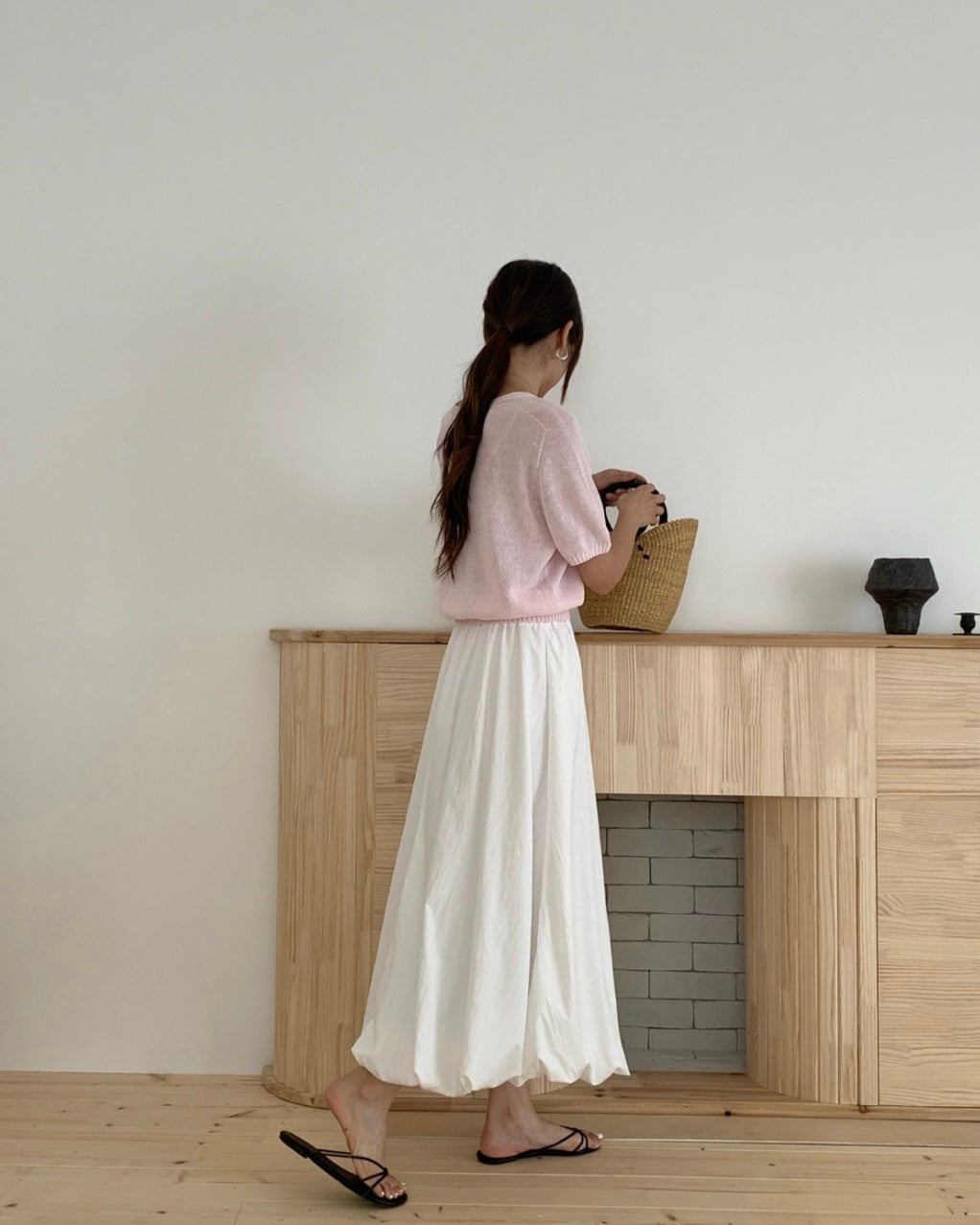 Pumpkin Banding Skirt