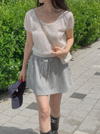 Soda Scoop-Neck Knit