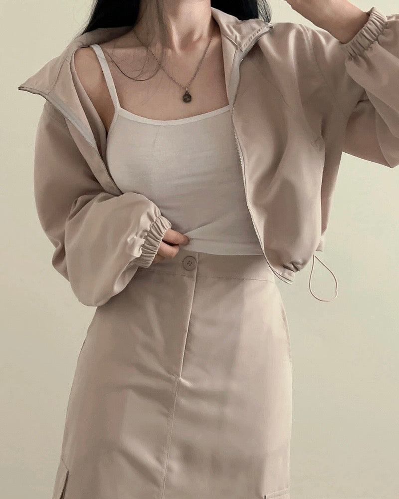 String Banding Cargo Two-Piece Set