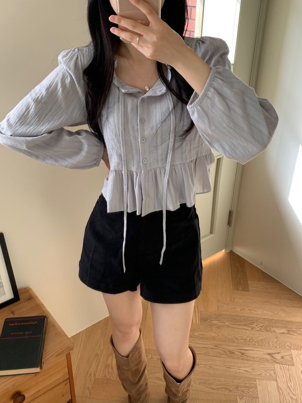 Evita Frill Blouse