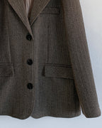 Billy Herringbone Wool Jacket