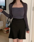 Tulle Bolero Top
