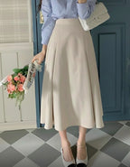 Carlton Back-Banding Skirt
