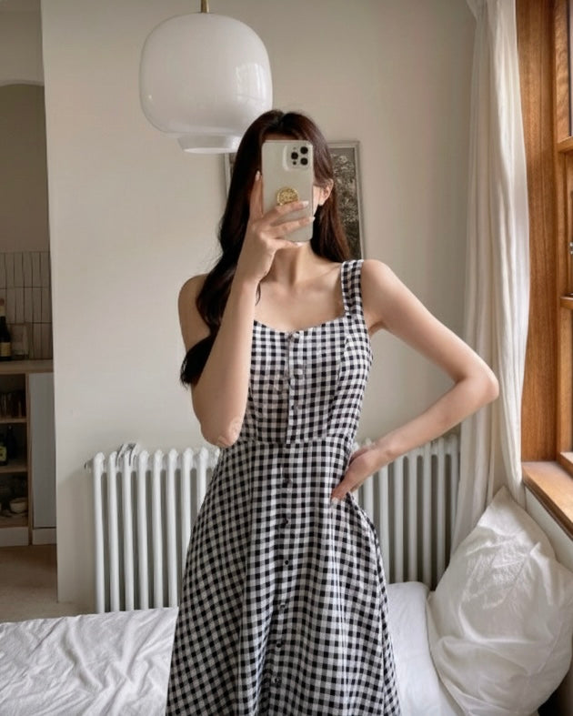 Dali Check Dress