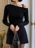 Sandy Ribbon Ribbed Knit