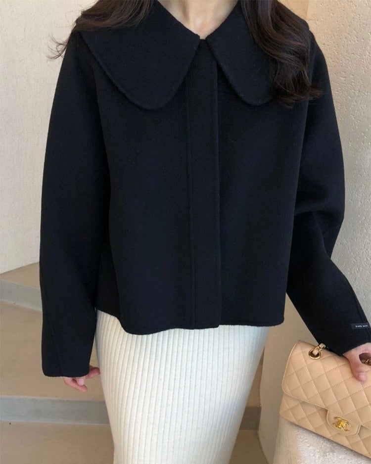 Laura 80% Wool Short Coat