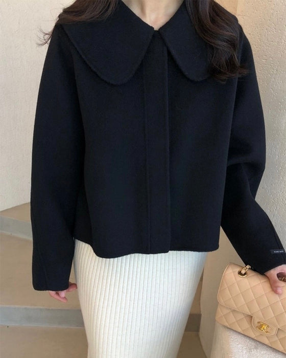 Laura 80% Wool Short Coat