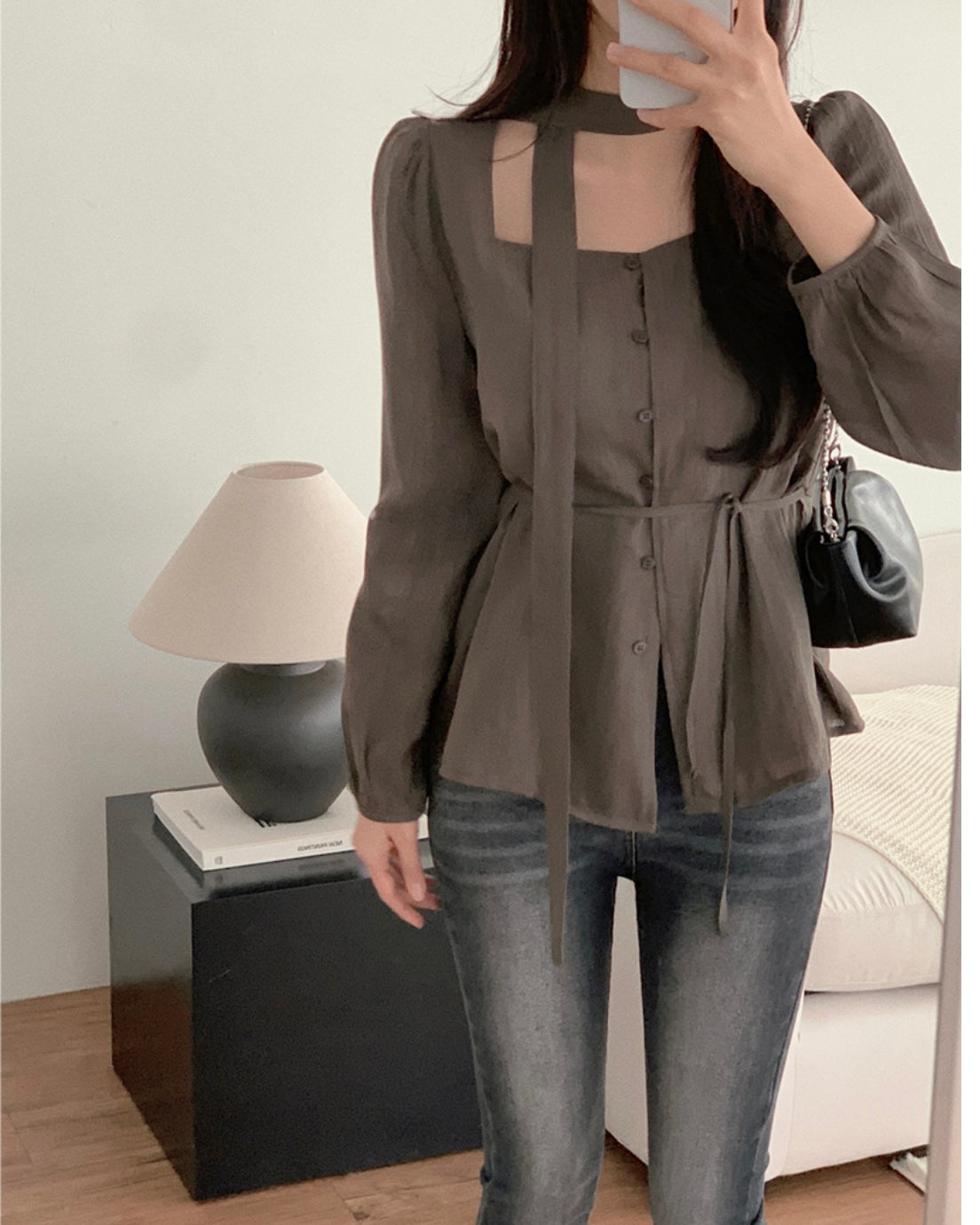 Linda Tie Blouse