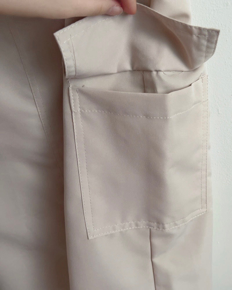 String Banding Cargo Two-Piece Set