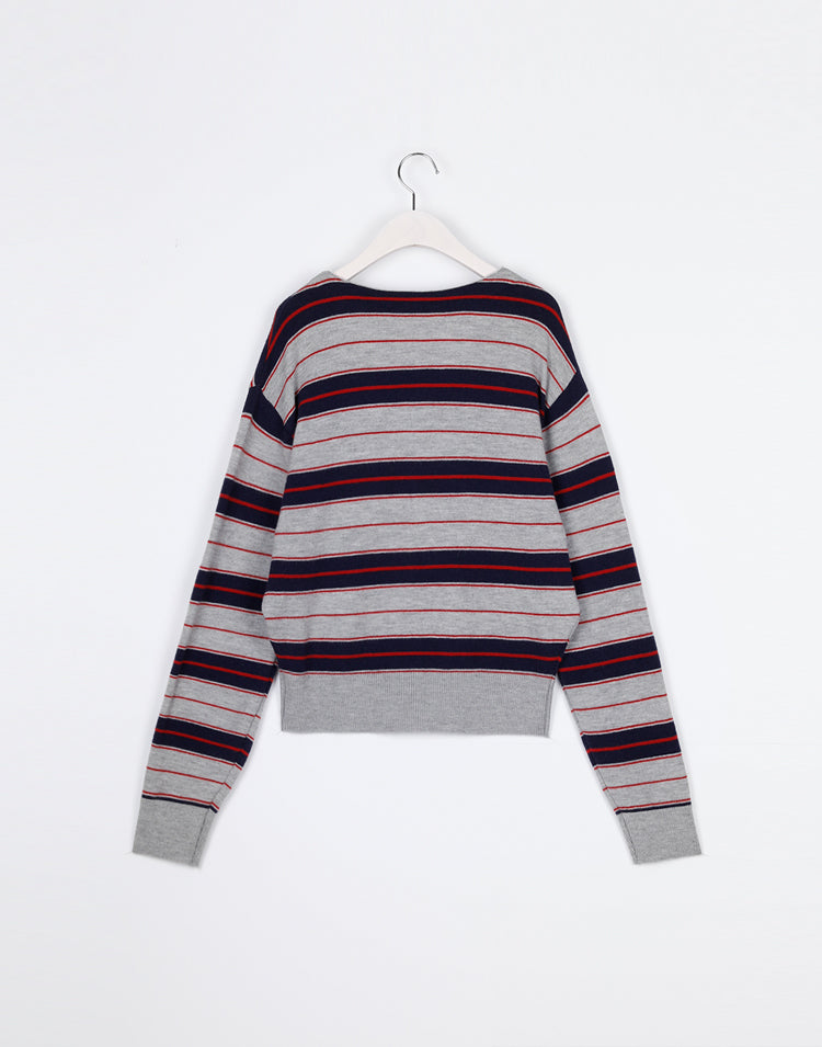 Jaime Striped Cardigan