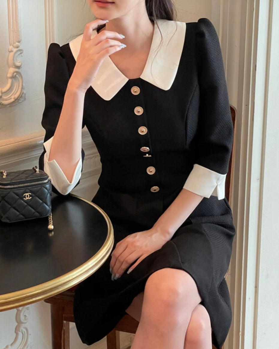 [ Pre-order ] Roar Tweed Dress