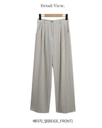 Summer Pin-Tuck Slacks