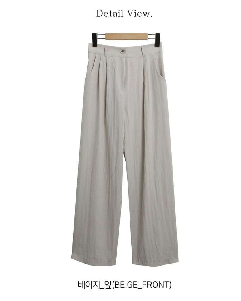 Summer Pin-Tuck Slacks