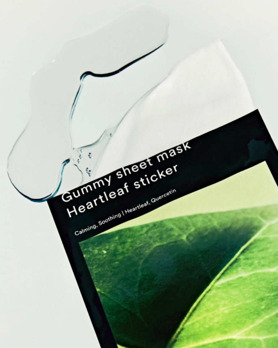 [ Abib ] Gummy Sheet Mask Heartleaf Sticker 1P