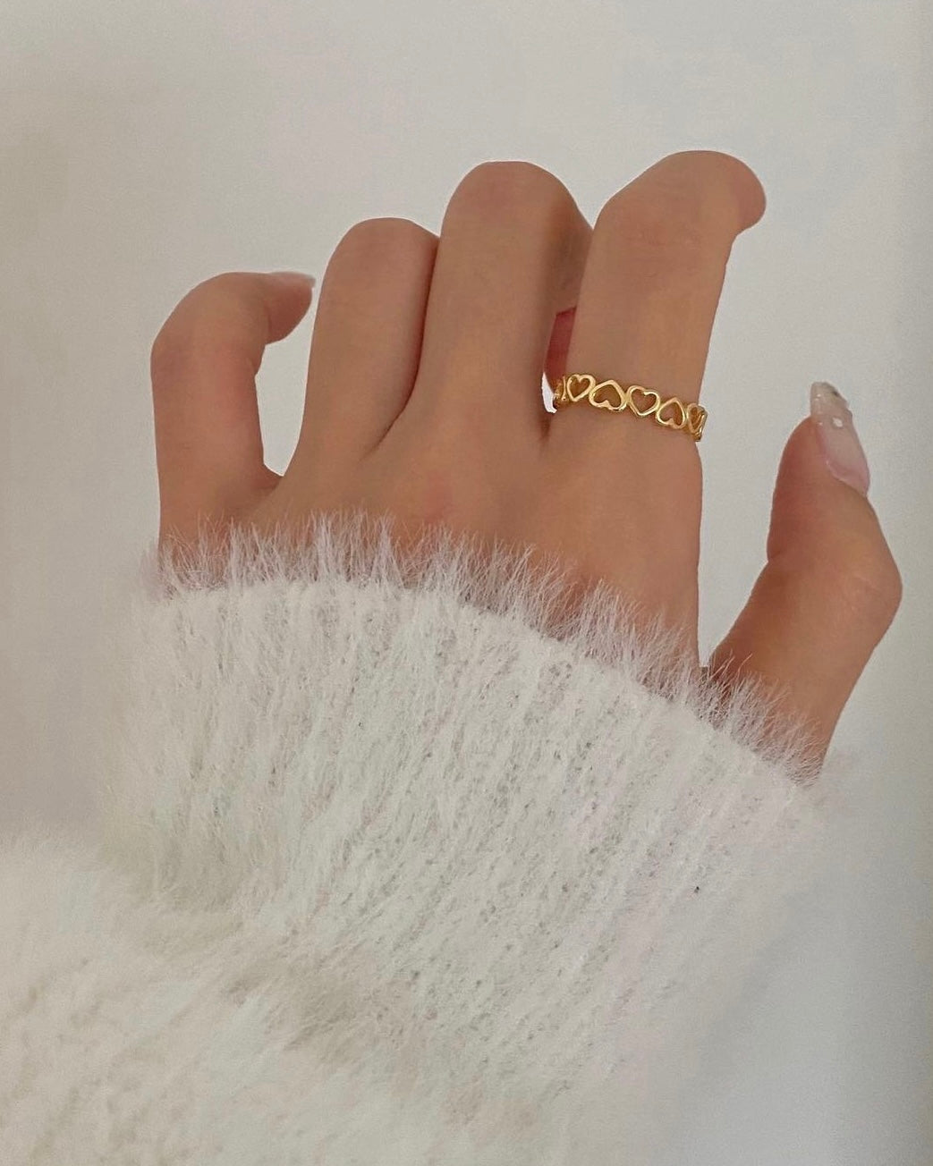 Heart Silver Ring