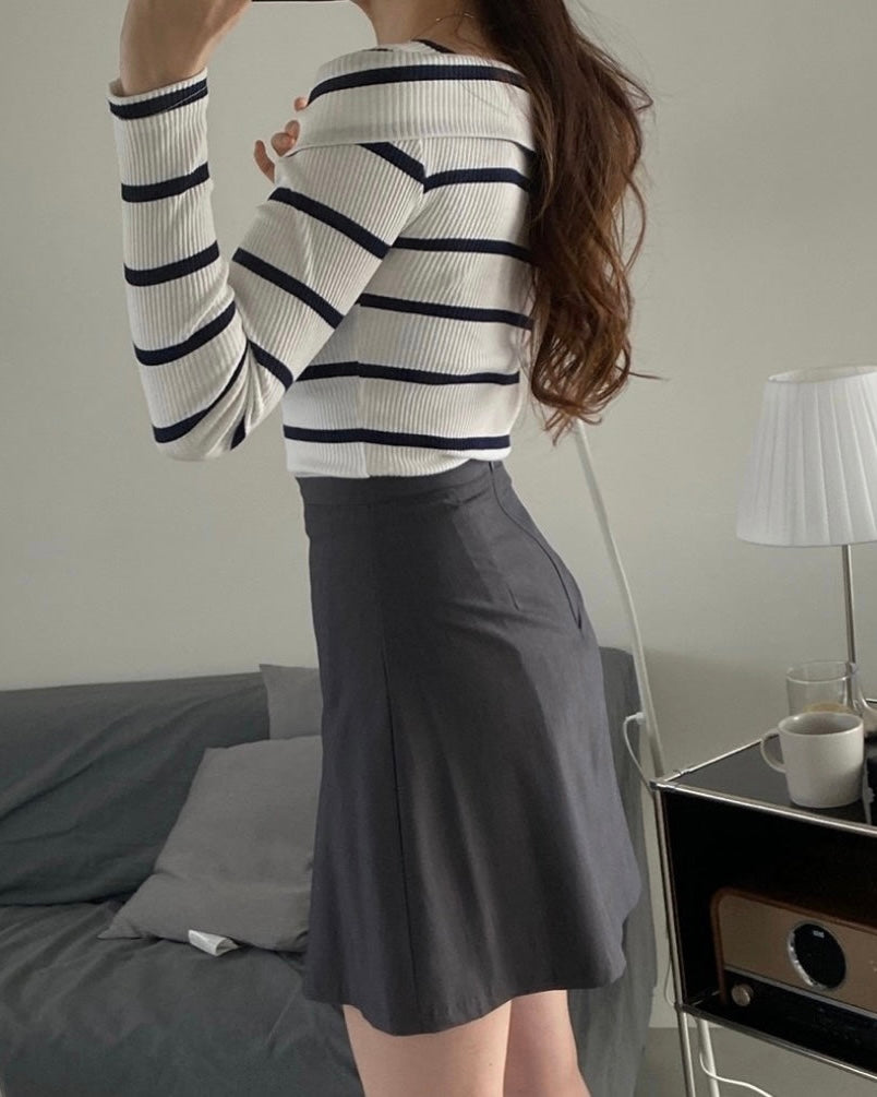 Striped Cotton Long Sleeve