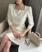 [ Pre-order ] Glen Tweed Dress - Mini / Long