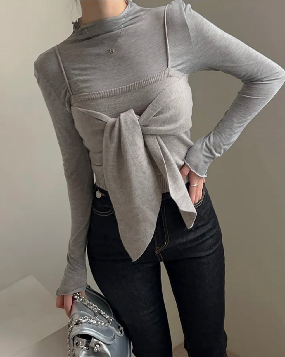 Knot Bustier Set