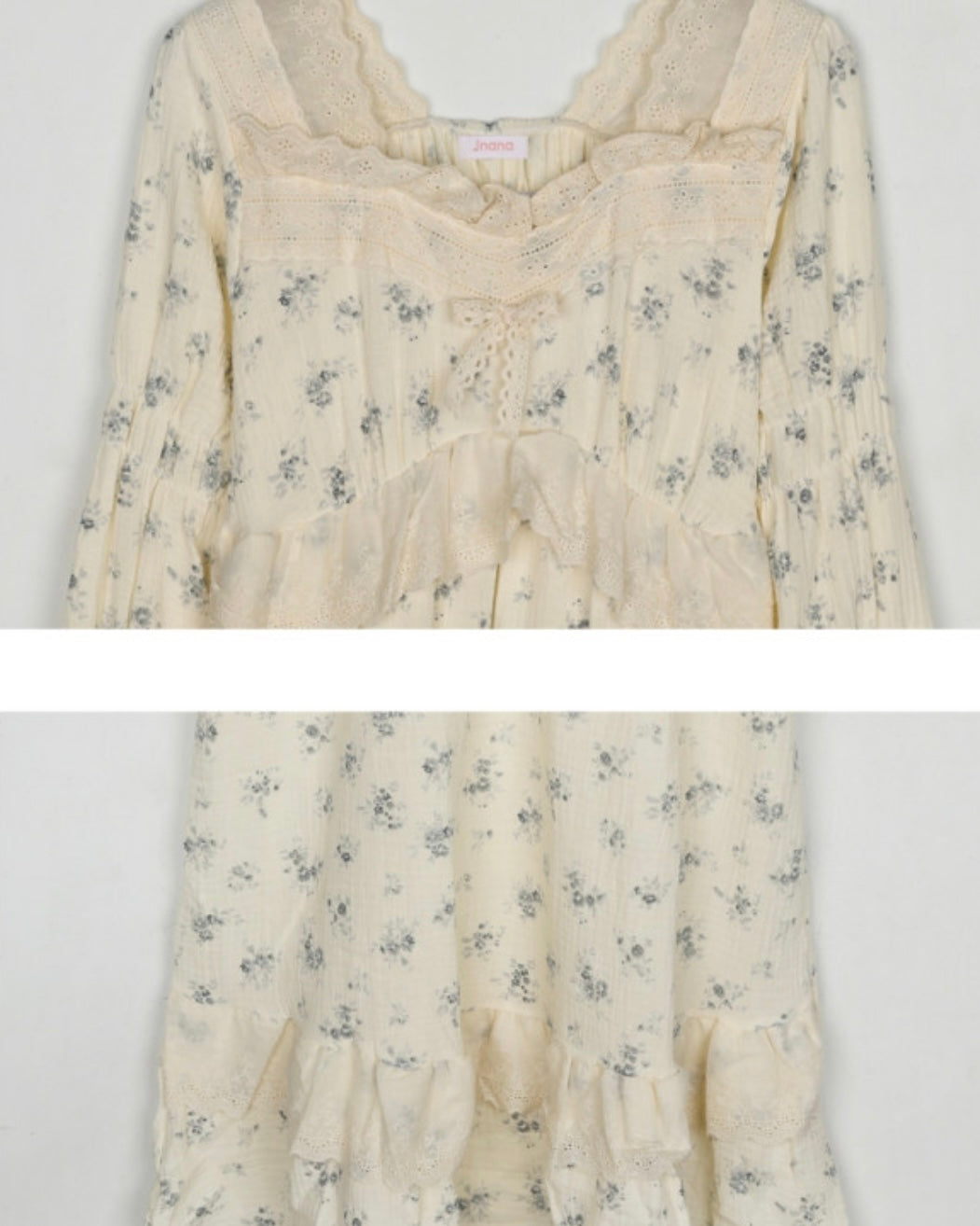 Flower Lace Night Dress