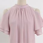 Frill Off-Shoulder Blouse