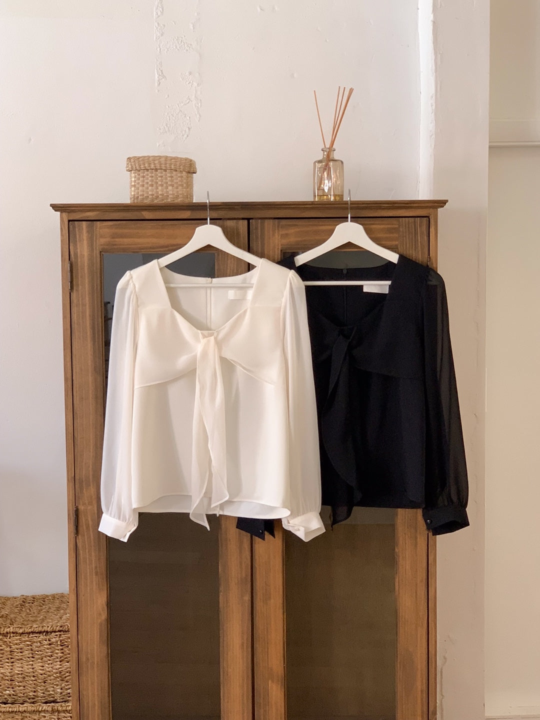 Chiffon Ribbon Blouse