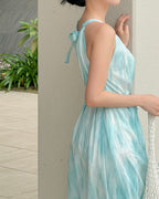 [ Sale Excluded ] Aqua Maxi Dress