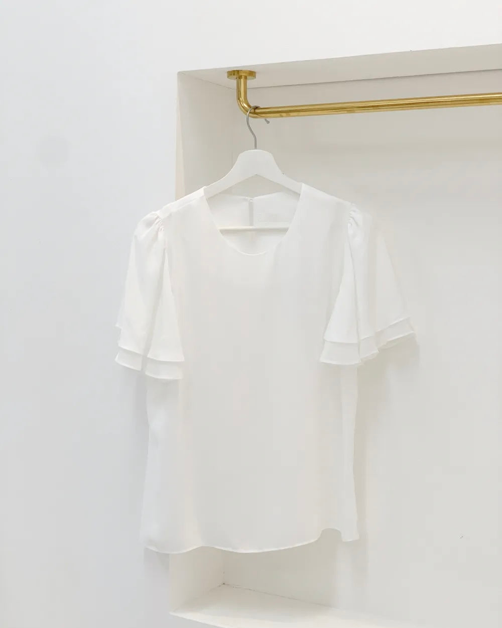 Wave Frill Blouse