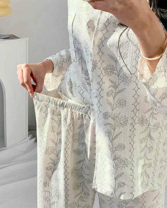 Sketch Pajama Set