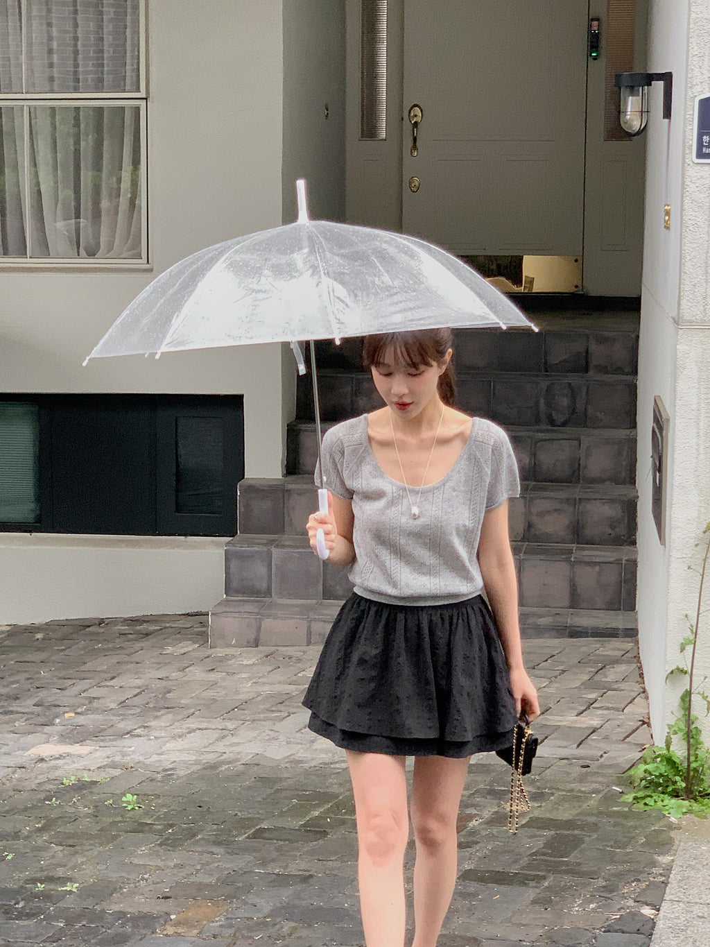 Soda Scoop-Neck Knit