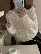Egg Hoodie Cardigan