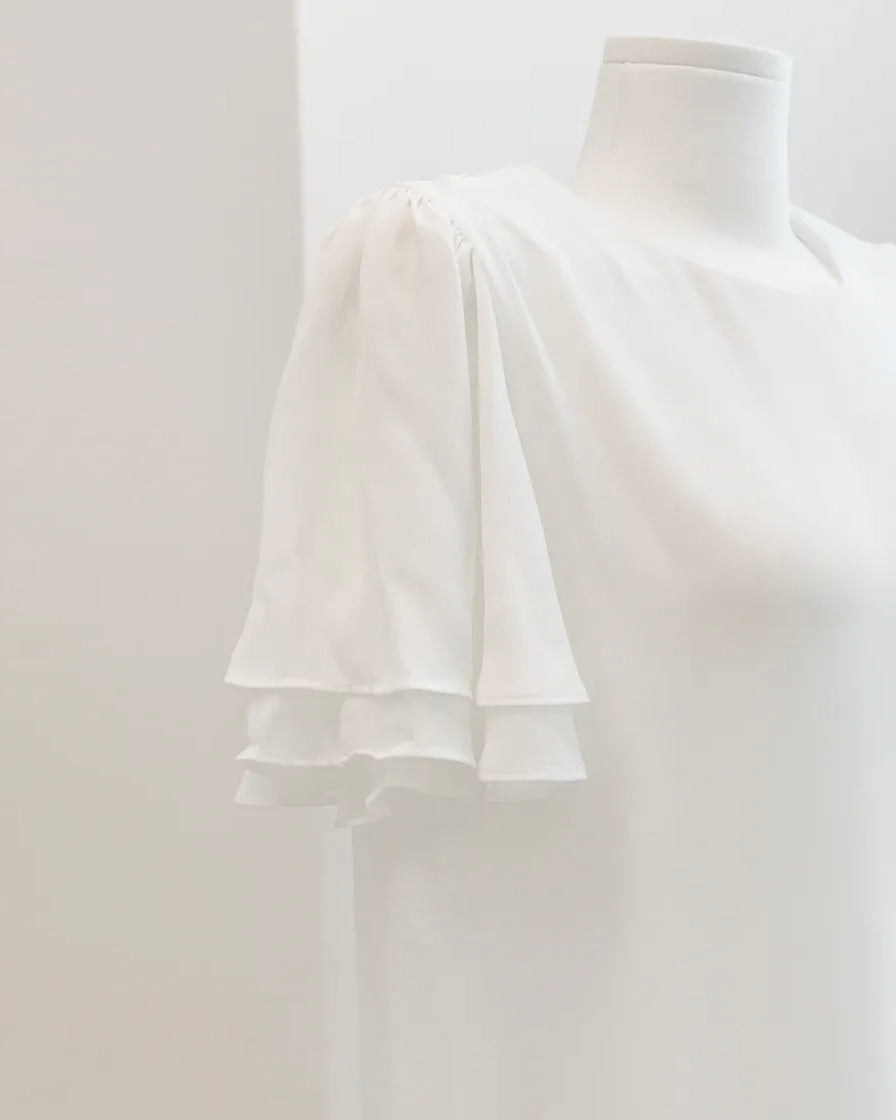 Wave Frill Blouse