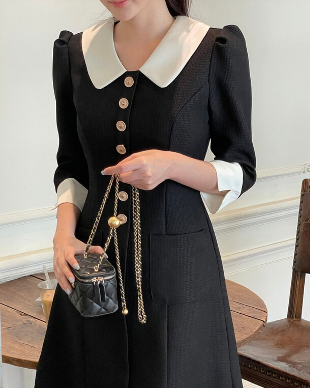 [ Pre-order ] Roar Tweed Dress