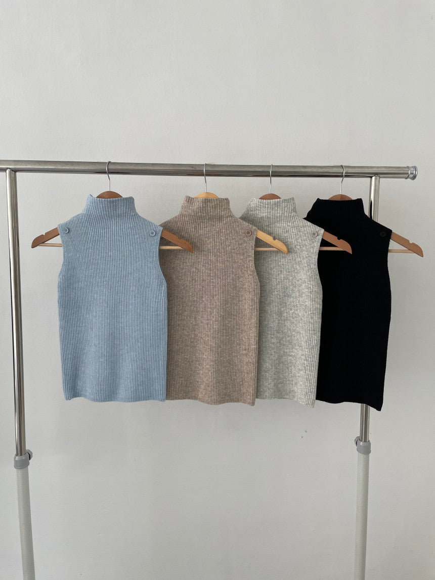 Button Bolero Cardigan Set