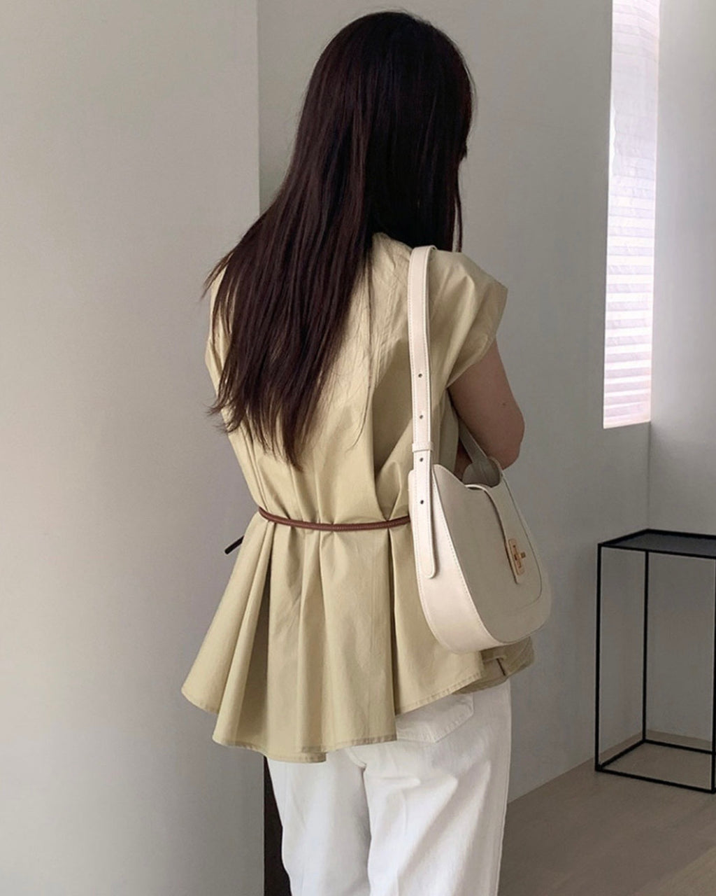 Belle Belt Blouse