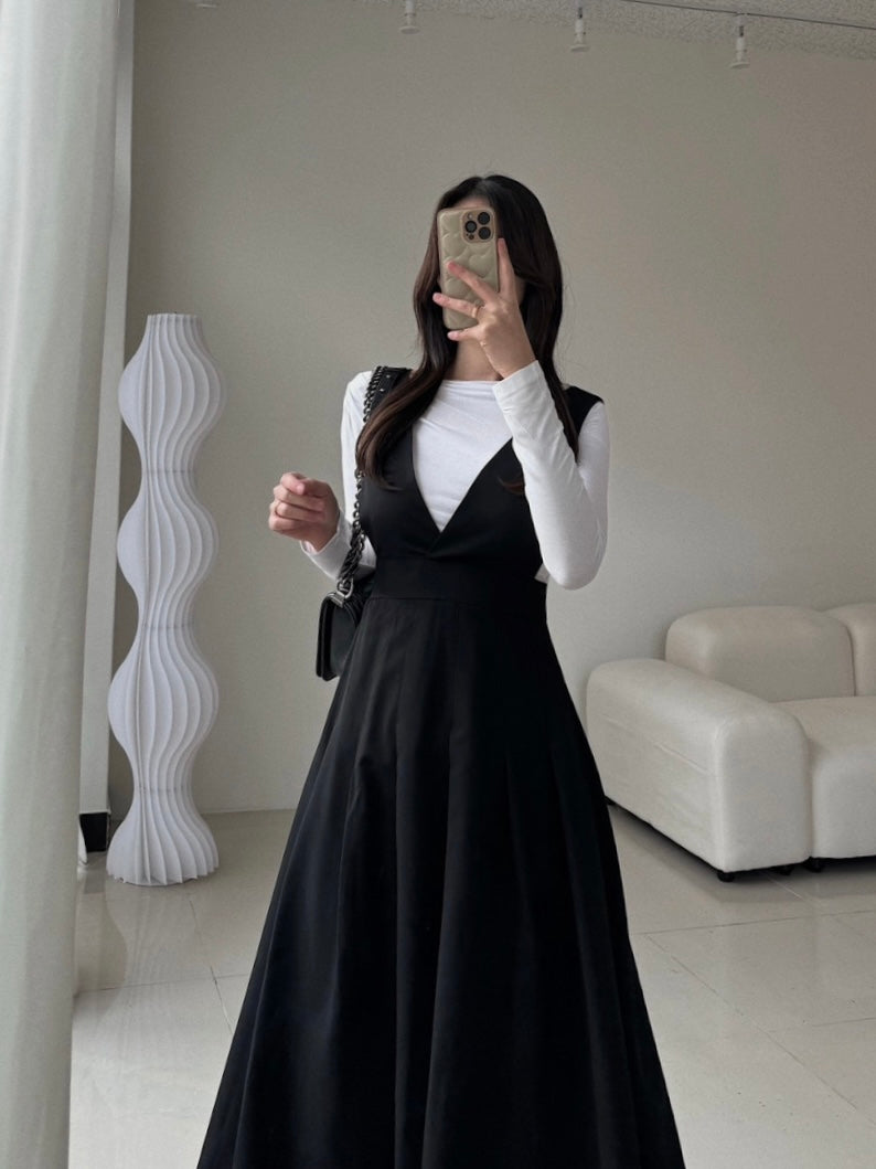 Bath Pleats Long Dress