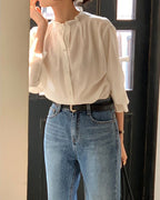 Violet Pearl Blouse