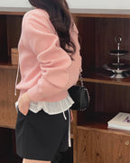 Daily Metal Charm Cardigan