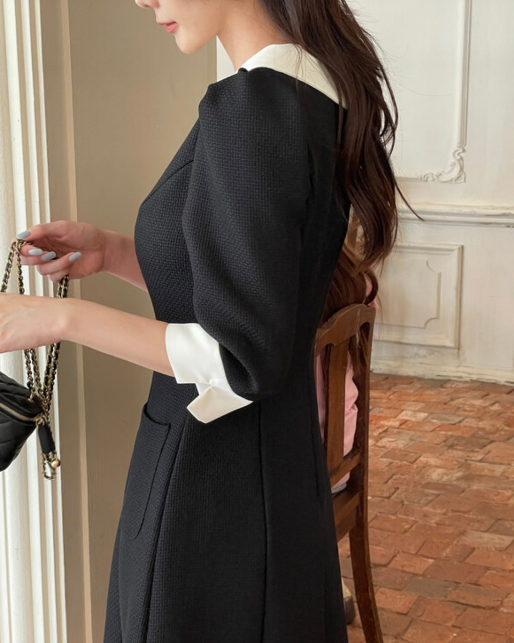 [ Pre-order ] Roar Tweed Dress